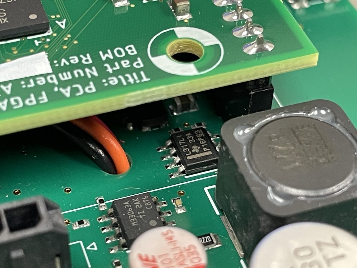 FPGA control board detail